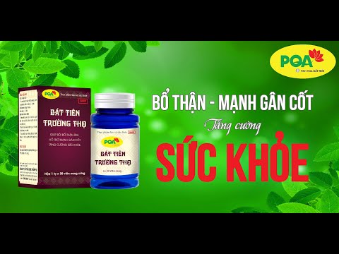 PQA BÁT TIÊN TRƯỜNG THỌ (viên nang) - Hỗ trợ bồi bổ thận âm