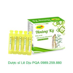 PQA Hoàng kỳ cao lỏng 10 ống
