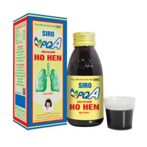 Siro PQA dùng cho người ho hen