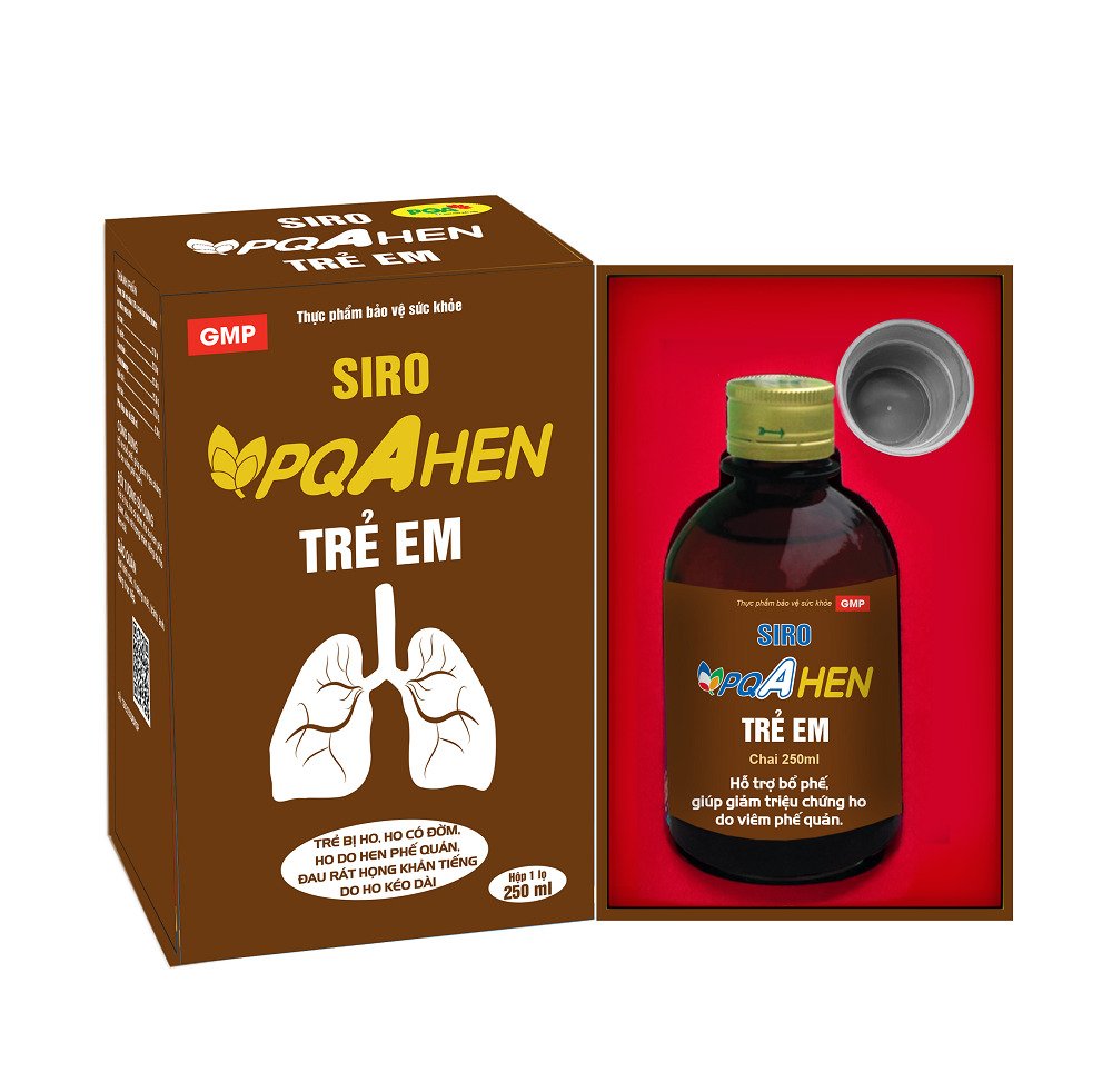 Siro PQA hen trẻ em 250ML