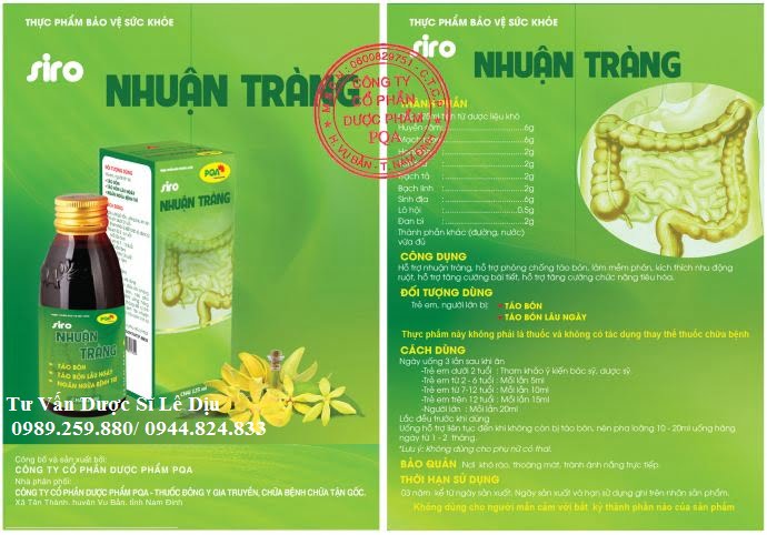 PQA siro nhuận tràng 125ML - Ảnh 2