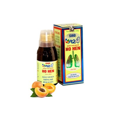 Siro PQA dùng cho người ho hen