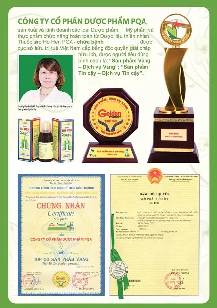 giải thường PQA