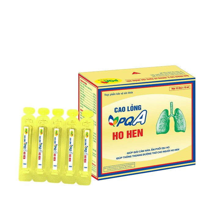Cao lỏng PQA ho hen