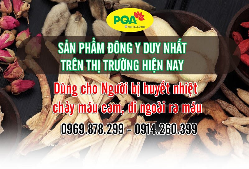 đông y trị chảy máu cam