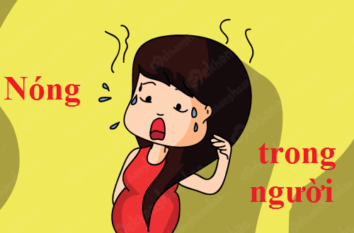 Cách loại bỏ bệnh nóng trong người hiệu quả