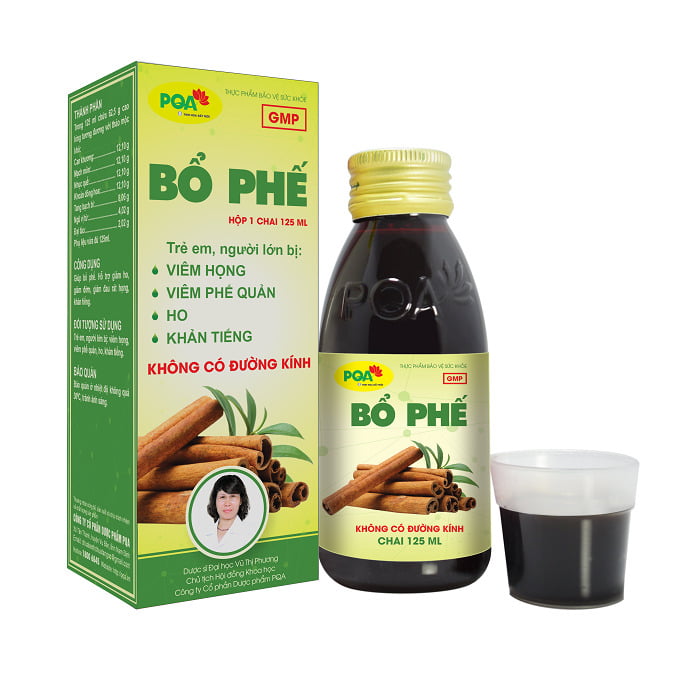 PQA Bổ Phế (không có đường kính)