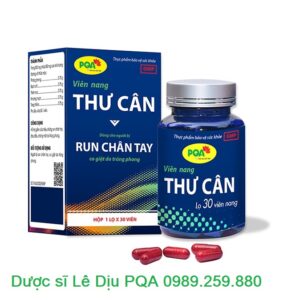 Pqa thư cân 30 viên nang