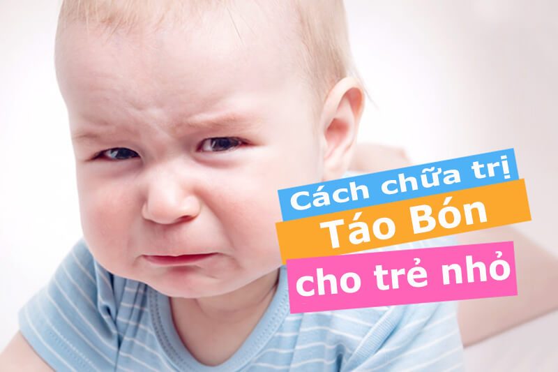 Cách chữa táo bón cho trẻ