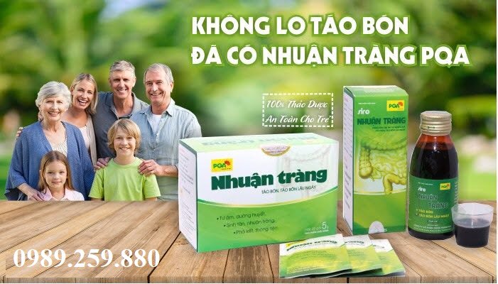 Nhuận Tràng PQA chữa táo bón có tốt không?
