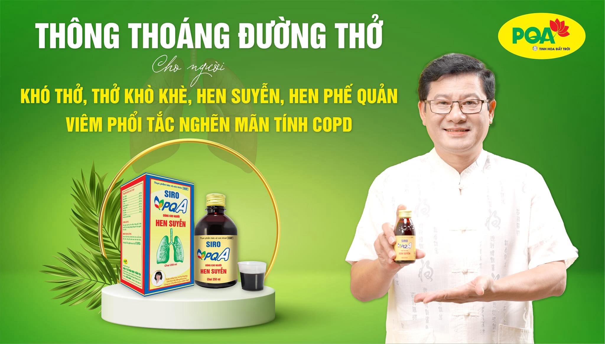 Thảo dược cho người hen suyễn, hen phế quản